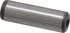 Jergens - 5/8" Diam x 2" Pin Length C-1215 Alloy Steel Pull Out Dowel Pin - C 47-58 & C 60-64 (Surface) Hardness, 1 Beveled & 1 Threaded End - Apex Tool & Supply
