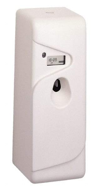 PRO-SOURCE - 4,800 Cu Ft Coverage, White Metered Aerosol Dispenser - D Battery Required - Apex Tool & Supply
