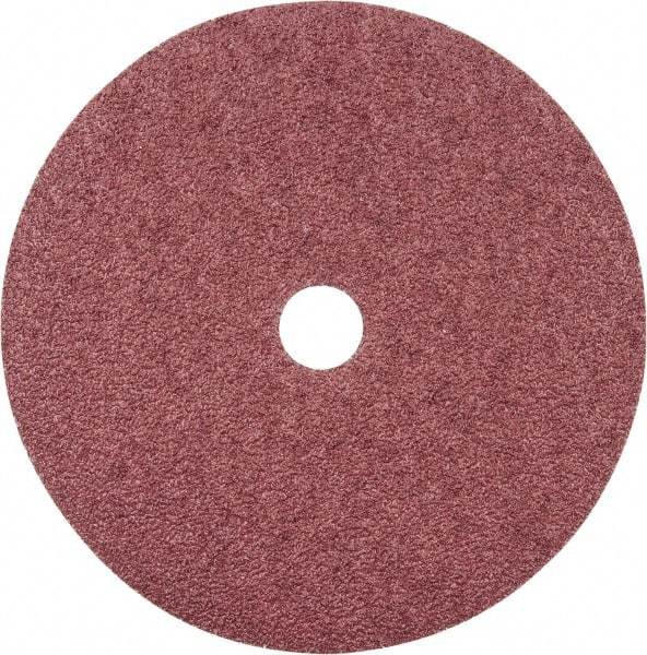 3M - 7" Diam 7/8" Hole 36 Grit Fiber Disc - Very Coarse Grade, Ceramic, 8,600 Max RPM, Series 988C - Apex Tool & Supply