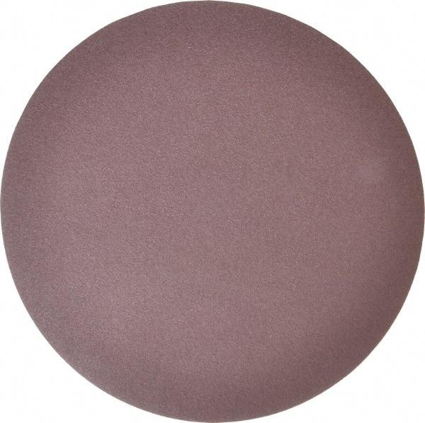 3M - 10" Diam, 80 Grit Aluminum Oxide Adhesive PSA Disc - Medium Grade, X Weighted Cloth Backing, For Bench Top Motors, Random Orbital Sanders - Apex Tool & Supply