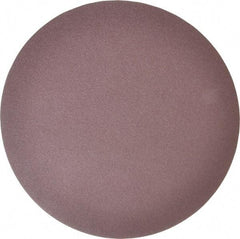 3M - 10" Diam, 80 Grit Aluminum Oxide Adhesive PSA Disc - Medium Grade, X Weighted Cloth Backing, For Bench Top Motors, Random Orbital Sanders - Apex Tool & Supply