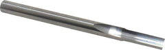 Onsrud - 1/4" Diam, 1/4" Shank Diam, 3/4" Length of Cut, 1 Flute Single Edge Straight Router Bit - 3-1/4" Overall Length, Left Hand Cut, Solid Carbide - Apex Tool & Supply