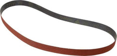 3M - 1" Wide x 42" OAL, 80 Grit, Ceramic Abrasive Belt - Ceramic, Medium, Coated, YF Weighted Cloth Backing, Wet/Dry, Series 777F - Apex Tool & Supply