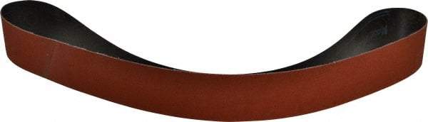 3M - 2" Wide x 48" OAL, 80 Grit, Ceramic Abrasive Belt - Ceramic, Medium, Coated, YF Weighted Cloth Backing, Wet/Dry, Series 777F - Apex Tool & Supply