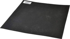 Made in USA - 12" Long, 12" Wide, 1/16" Thick, Neoprene Rubber Foam Sheet - 35 to 45 Durometer, Black, -20 to 180°F, 1,000 psi Tensile Strength, Adhesive Backing, Stock Length - Apex Tool & Supply