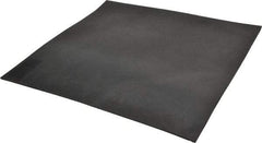 Made in USA - 12" Long, 12" Wide, 1/8" Thick, Neoprene Rubber Foam Sheet - 35 to 45 Durometer, Black, -20 to 180°F, 1,000 psi Tensile Strength, Adhesive Backing, Stock Length - Apex Tool & Supply