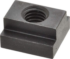 Jergens - 1/2-13 Blind Tapped T Slot Nut - 5/8" Slot Width, 1 x 11/32" Base Width x Height, 1-1/8 x 5/8" OAL x Height - Apex Tool & Supply
