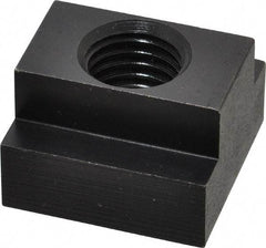 Jergens - 3/4-10 Blind Tapped T Slot Nut - 7/8" Slot Width, 1-1/2 x 9/16" Base Width x Height, 1-1/2 x 1" OAL x Height - Apex Tool & Supply