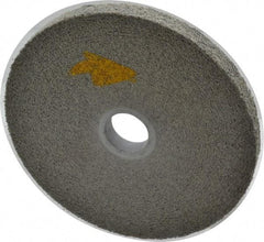 3M - 6" Diam, 1/2" Face Width, 1" Center Hole, Fine Grade, Silicon Carbide Deburring Wheel - Convolute, Hard Density 9 Grade, 6,000 RPM - Apex Tool & Supply