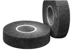 3M - 8" Diam Aluminum Oxide Finishing Flap Wheel - 3" Hole, 2" Wide, Density 7, Nonwoven, Fine Grade, 3,200 Max RPM - Apex Tool & Supply