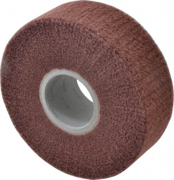 3M - 6" Diam Aluminum Oxide Finishing Flap Wheel - 2" Hole, 2" Wide, Density 5, Nonwoven, Very Fine Grade, 3,400 Max RPM - Apex Tool & Supply