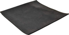 Made in USA - 12" Long, 12" Wide, 1/4" Thick, Neoprene Rubber Foam Sheet - 35 to 45 Durometer, Black, -20 to 180°F, 1,000 psi Tensile Strength, Adhesive Backing, Stock Length - Apex Tool & Supply
