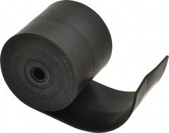Made in USA - 1/16" Thick x 2" Wide x 60" Long, Buna-N Rubber Strip - Stock Length, 40 Shore A Durometer, 800 to 1,000 psi Tensile Strength, -20 to 170°F, Black - Apex Tool & Supply