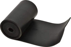 Made in USA - 1/16" Thick x 4" Wide x 60" Long, Buna-N Rubber Strip - Stock Length, 40 Shore A Durometer, 800 to 1,000 psi Tensile Strength, -20 to 170°F, Black - Apex Tool & Supply