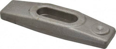 Jergens - 5/8" Stud, 1-3/8" Travel, 6" OAL x 1-3/4" Overall Width x 7/8" Overall Height, Heel Clamp - Grade C-1030/C-1035 Forged Steel, 1-3/8" Long x 11/16" Wide Slot, 2-5/16" Length x 1-1/4" Width x 9/16" Tapered Height - Apex Tool & Supply