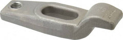 Jergens - 6" OAL x 1-3/4" Overall Width x 1-9/16" Overall Height, Gooseneck Clamp - Grade C-1030/C-1035 Forged Steel, 7/16" Nose Height x 1-1/4" Nose Width, 1" Slot Len x 11/16" Slot Width, 1-1/8" Neck Len - Apex Tool & Supply