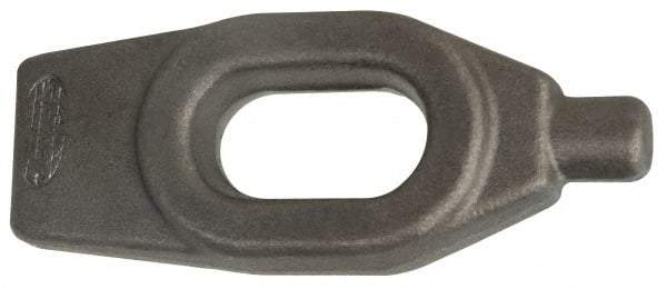 Gibraltar - 13/16" Stud, 2-9/16" Travel, Finger Clamp - 8" Long x 1-1/8" High x 2-1/8" Wide, Grade ASTM A521 & Class CA Forged Steel, 3/4" Diam - Apex Tool & Supply