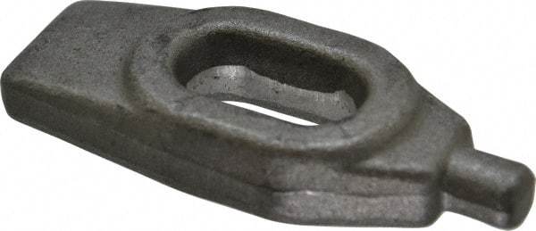 Jergens - 5/8" Stud, 11/16" Travel, Finger Clamp - 4" Long x 3/4" High x 1-5/8" Wide, Grade C-1030/C-1035 Forged Steel, 1/2" Diam - Apex Tool & Supply