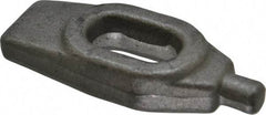 Jergens - 5/8" Stud, 11/16" Travel, Finger Clamp - 4" Long x 3/4" High x 1-5/8" Wide, Grade C-1030/C-1035 Forged Steel, 1/2" Diam - Apex Tool & Supply