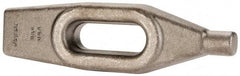 Jergens - 3/4" Stud, 1-3/4" Travel, Finger Clamp - 8" Long x 1-1/8" High x 2-1/8" Wide, Grade C-1030/C-1035 Forged Steel, 3/4" Diam - Apex Tool & Supply