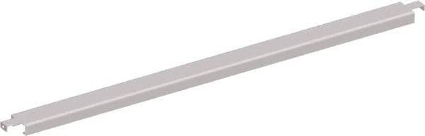 Interlake Mecalux - 3" Wide, 1-5/8" High, Open Shelving Double Flanged Crossbar - 36" Long, Use with Interlake Pallet Rack - Apex Tool & Supply