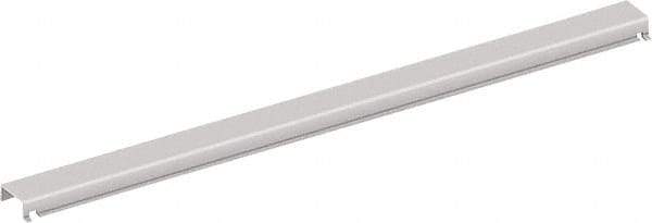 Interlake Mecalux - 2" Wide, 1-5/8" High, Open Shelving Roll In Crossbar - 36" Long, Use with Interlake Pallet Rack - Apex Tool & Supply