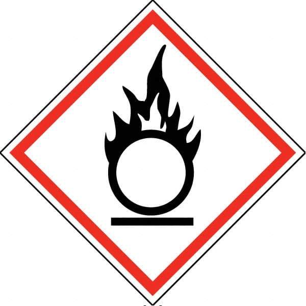 NMC - Blank GHS Shipping Labels - 2" High x 2" Wide - Apex Tool & Supply