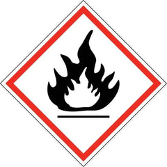 NMC - Blank GHS Shipping Labels - 4" High x 4" Wide - Apex Tool & Supply