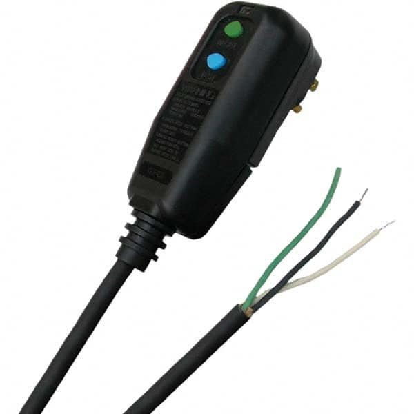 Hubbell Wiring Device-Kellems - Electrical Outlet Adapters Adapter Type: GFCI 35 ft Pigtail Amperage: 15 - Apex Tool & Supply
