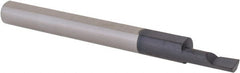 Scientific Cutting Tools - 0.12" Min Bore Diam, 0.35" Max Bore Depth, 3/16 Shank Diam, Corner Radius Boring Bar - Apex Tool & Supply