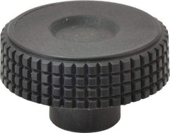 Elesa - 1.57" Head, Knurled Knob - Female Insert, Plastic - Apex Tool & Supply