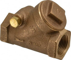NIBCO - 3/4" Bronze Check Valve - Y-Pattern, FNPT x FNPT, 200 WOG - Apex Tool & Supply