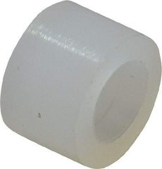 Electro Hardware - 0.116" ID x 3/16" OD, #4 Screw, Grade 101 Nylon Female Unthreaded Circuit Board Spacer - Round Body, Uncoated, 1/8" OAL - Apex Tool & Supply