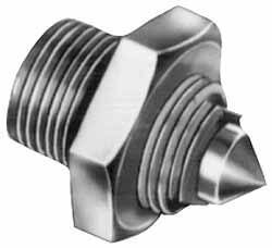 Jergens - 7/8-14 Clamp Cylinder Pressure Point - For Threaded Cylinders, 1/2" Wide - Apex Tool & Supply
