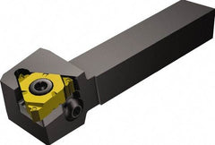 Sandvik Coromant - External Thread, Right Hand Cut, 12mm Shank Width x 12mm Shank Height Indexable Threading Toolholder - 125mm OAL, 266.RG-16.. Insert Compatibility, 266R/LFA Toolholder, Series CoroThread 266 - Apex Tool & Supply