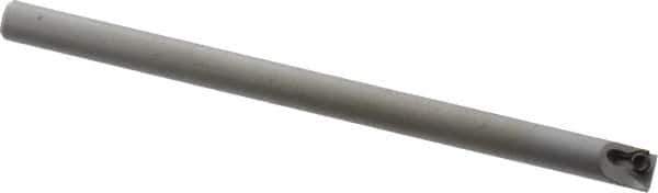 Hertel - 0.3" Min Bore Diam, 4" OAL, 1/4" Shank Diam, HBBF Indexable Boring Bar - 1" Max Bore Depth, TD.. Insert, Screw Holding Method - Apex Tool & Supply