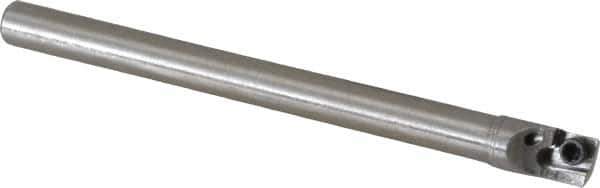 Hertel - 0.23" Min Bore Diam, 2-1/2" OAL, 3/16" Shank Diam, HBBC Indexable Boring Bar - 3/4" Max Bore Depth, CD.. Insert, Screw Holding Method - Apex Tool & Supply