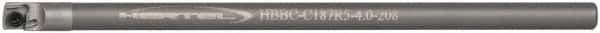 Hertel - 0.285" Min Bore Diam, 2-3/4" OAL, 1/2" Shank Diam, HBBC Indexable Boring Bar - 3/4" Max Bore Depth, CD.. Insert, Screw Holding Method - Apex Tool & Supply