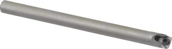 Hertel - 0.438" Min Bore Diam, 5" OAL, 3/8" Shank Diam, HBBQ Indexable Boring Bar - 1-1/2" Max Bore Depth, TPC.. Insert, Screw Holding Method - Apex Tool & Supply