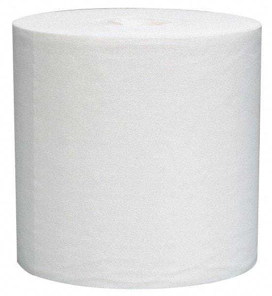 WypAll - L40 Dry General Purpose Wipes - Jumbo Roll, 13-3/8" x 12-1/2" Sheet Size, White - Apex Tool & Supply