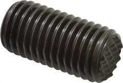Fairlane - Serrated Tooth, 3/4-10, 5/16" Internal Hex, 1-1/2" Thread Length, Black Oxide Finish, Fully Threaded, Adjustable Positioning Gripper - Fine Tooth Grade - Apex Tool & Supply