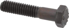 Fairlane - Serrated Tooth, 5/16-18, 1-1/2" Shank Length, 1" Thread Length, Black Oxide Finish, Hex Head, Adjustable Positioning Gripper - 3/8" Pad Diam, 1/2" Hex, 1/4" Head Height, Fine Tooth Grade - Apex Tool & Supply