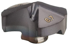 Iscar - Series IDI-SG, 0.343" Diam Grade IC908 140° Replaceable Drill Tip - Carbide, TiAlN Finish - Apex Tool & Supply