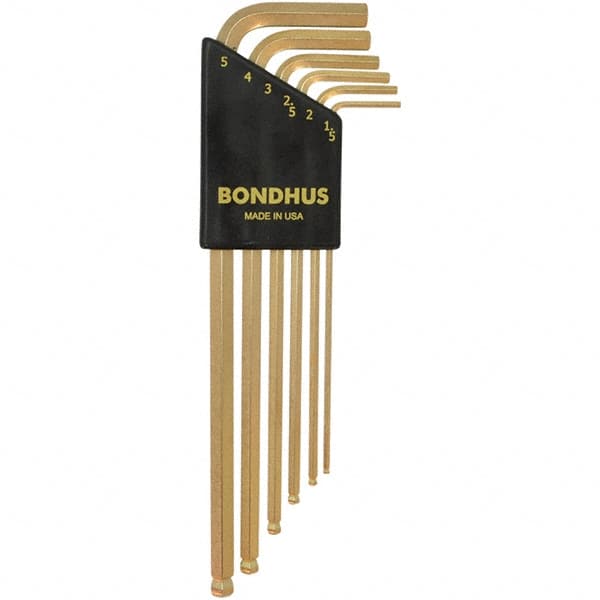 Bondhus - Hex Key Sets Tool Type: Hex Handle Type: L-Key Long Arm - Apex Tool & Supply