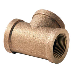 Merit Brass - Brass & Chrome Pipe Fittings Type: Tee Fitting Size: 1 - Apex Tool & Supply