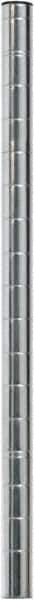 Eagle MHC - 1" Wide, 18 High, Open Shelving Accessory/Component - Zinc, Zinc Finish, 1" Deep, Use with Eagle MHC Shelving - Apex Tool & Supply