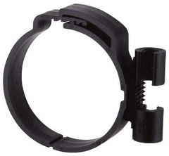 ZSI - 3/8" Rod, 1-1/8" Tube Diam, Cushion Clamp - Black, 150 Lb Capacity, Polyamide - Apex Tool & Supply