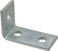 Cooper B-Line - Zinc Plated Carbon Steel 90° Strut Fitting - 1/2" Bolt, 3 Holes, Used with Cooper B Line Channel & Strut (All Sizes Except B62 & B72) - Apex Tool & Supply