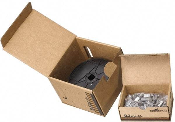 Cooper B-Line - 500' Long, 1/16" x 1/16" Diam, Steel Wire Rope - 75 Lb Breaking Strength, 7 x 7 Strand - Apex Tool & Supply