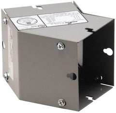 Cooper B-Line - 4 Inch Wide x 4 Inch High, Raceway Elbow End - 45°, Gray, For Use with Lay In Wireways, Type 1 Screw Cover Wireway - Apex Tool & Supply